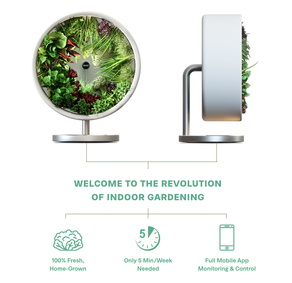 Rotofarm: su indiegogo il giardino indoor ispirato alla NASA Rotofarm: su indiegogo il giardino indoor ispirato alla NASA