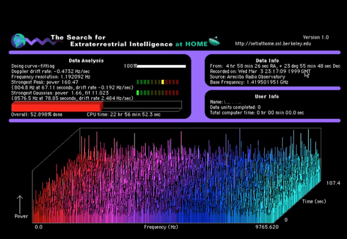 Seti@Home termina la sua ricerca cloud di vita aliena dopo 21 anni