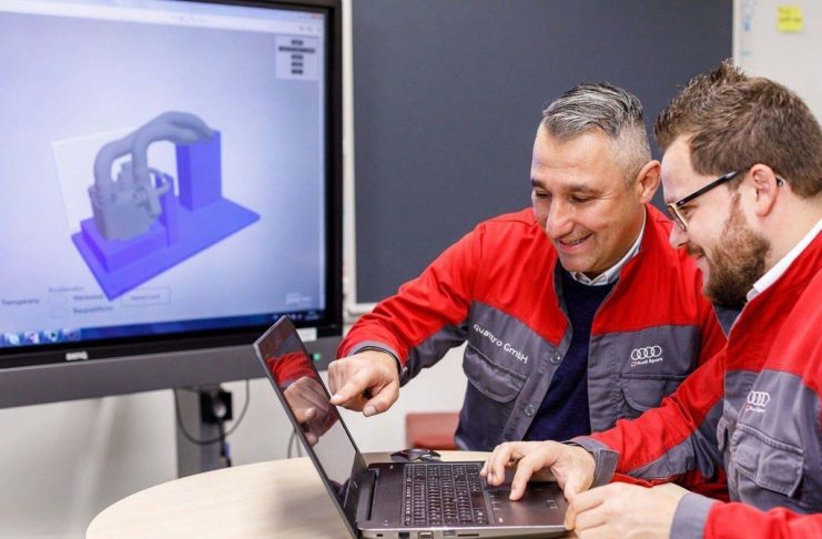 Audi, la stampa 3D arriva sulle linee di produzione