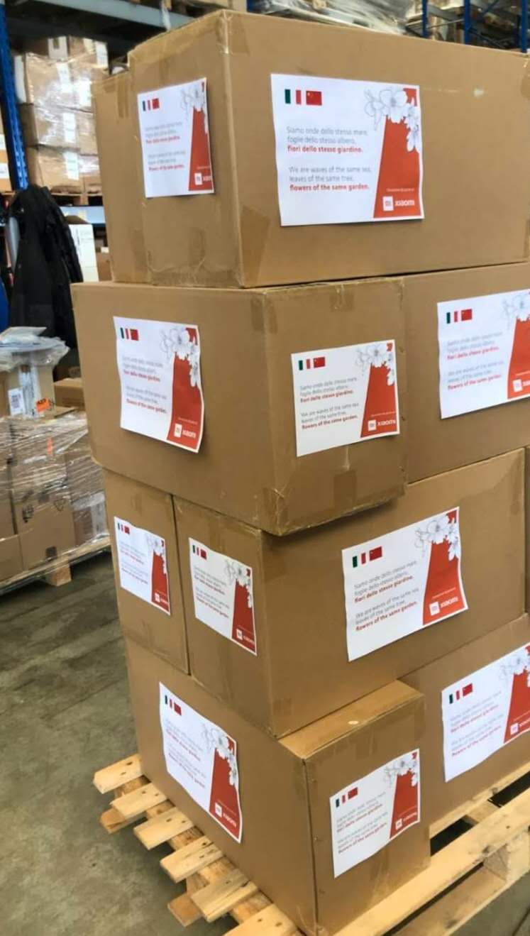Xiaomi dono un secondo lotto di mascherine alla Protezione Civile della Lombardia