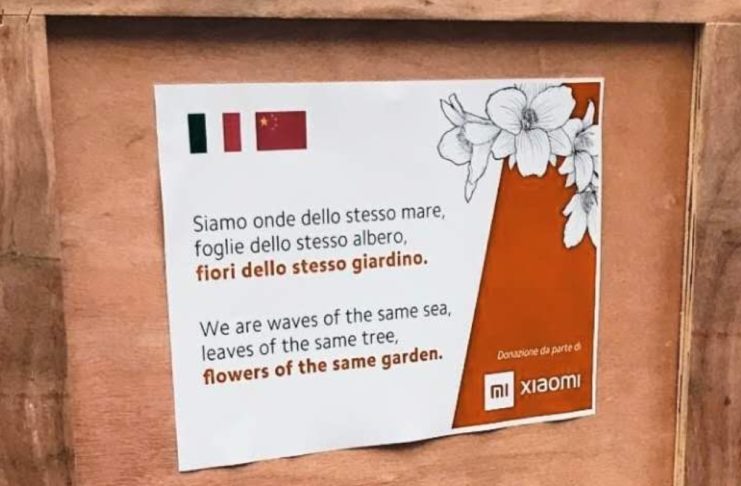 Xiaomi dono un secondo lotto di mascherine alla Protezione Civile della Lombardia