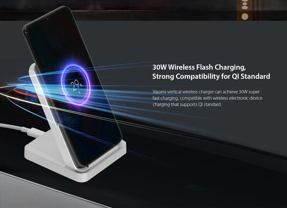 In offerta il caricatore wireless super veloce Xiaomi da 30W, a 42,57 euro