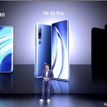 Xiaomi Mi 10, Mi 10 Pro e Mi 10 Lite ufficiali, dal 7 aprile in Italia da 349 euro