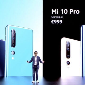 Xiaomi Mi 10, Mi 10 Pro e Mi 10 Lite ufficiali, dal 7 aprile in Italia da 349 euro