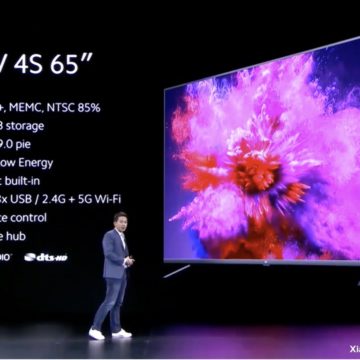 Xiaomi presenta Mi TV 4S da 65 pollici, ecco prezzo e specifiche