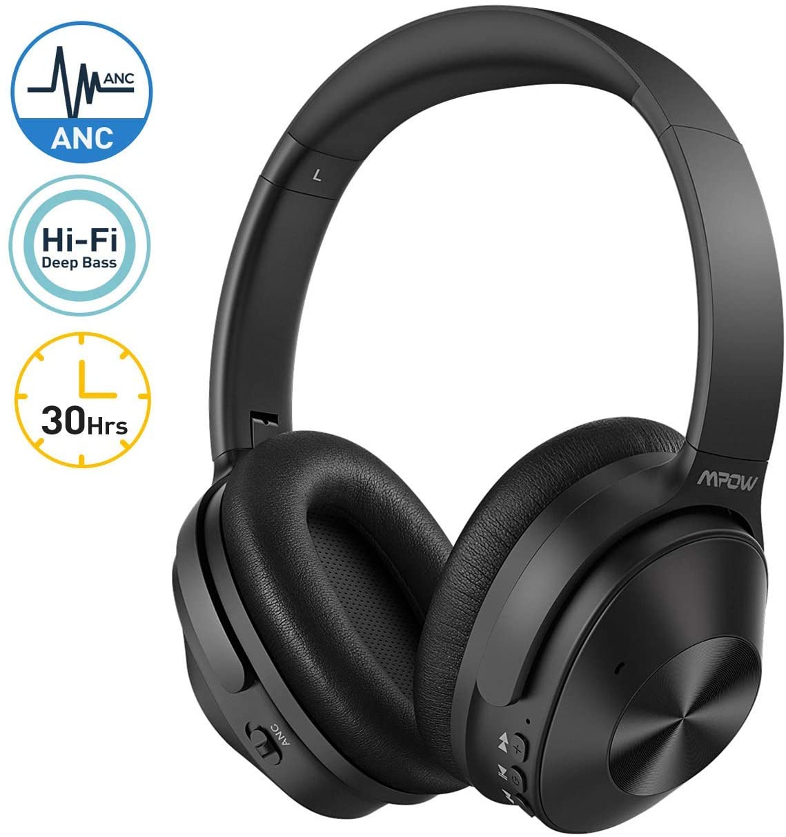 Risparmiate 9 euro su Mpow H12, le ottime cuffie low cost con riduzione del rumore attiva