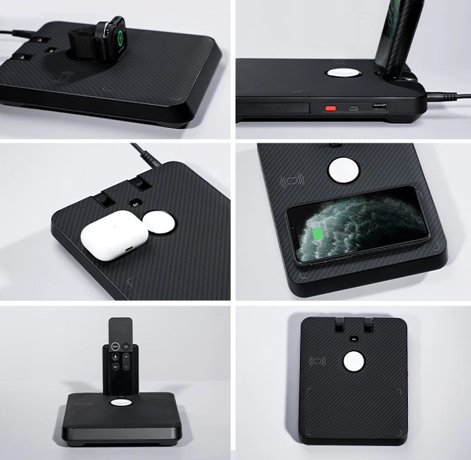 Air Omni, la base di ricarica 6-in-1 per tutti i dispositivi Apple e Android a prezzo lancio su Kickstarter