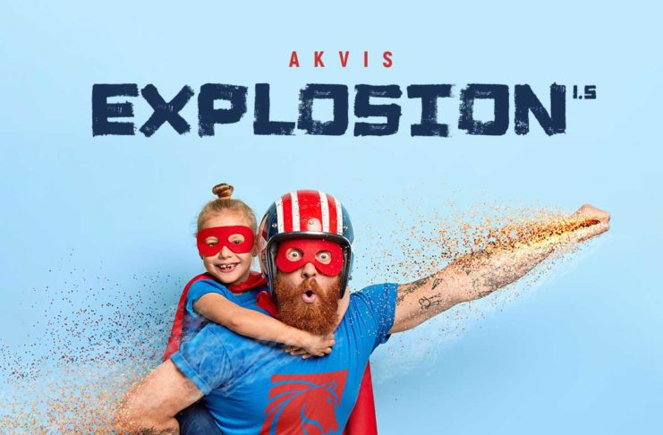 AKVIS Explosion 1.5, aggiornato il software Mac e PC per creare effetti con sabbia e polvere