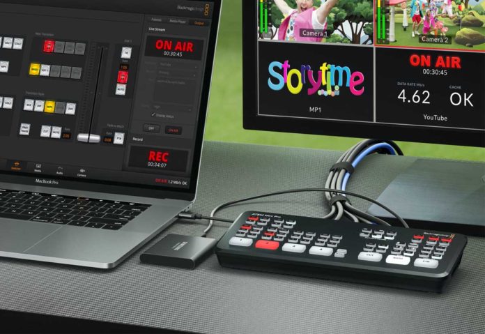Blackmagic Design ATEM Mini Pro è un nuovo economico switcher per produzioni live