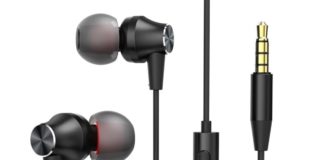 Auricolari in-ear con spina jack audio da 3.5 mm a soli 11,19 euro
