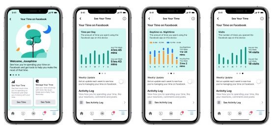 Facebook lancia la modalità silenziosa per trascorrere meno tempo sul social