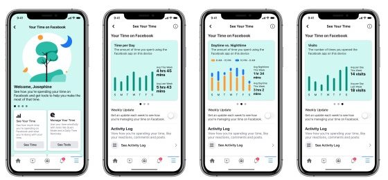 Facebook lancia la modalità silenziosa per trascorrere meno tempo sul social Facebook lancia la modalità silenziosa per trascorrere meno tempo sul social
