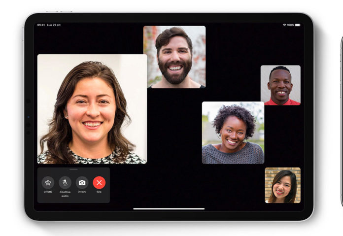 iOS 13.5 permette di disattivare l’ingrandimento all’istante nelle chiamate FaceTime di gruppo