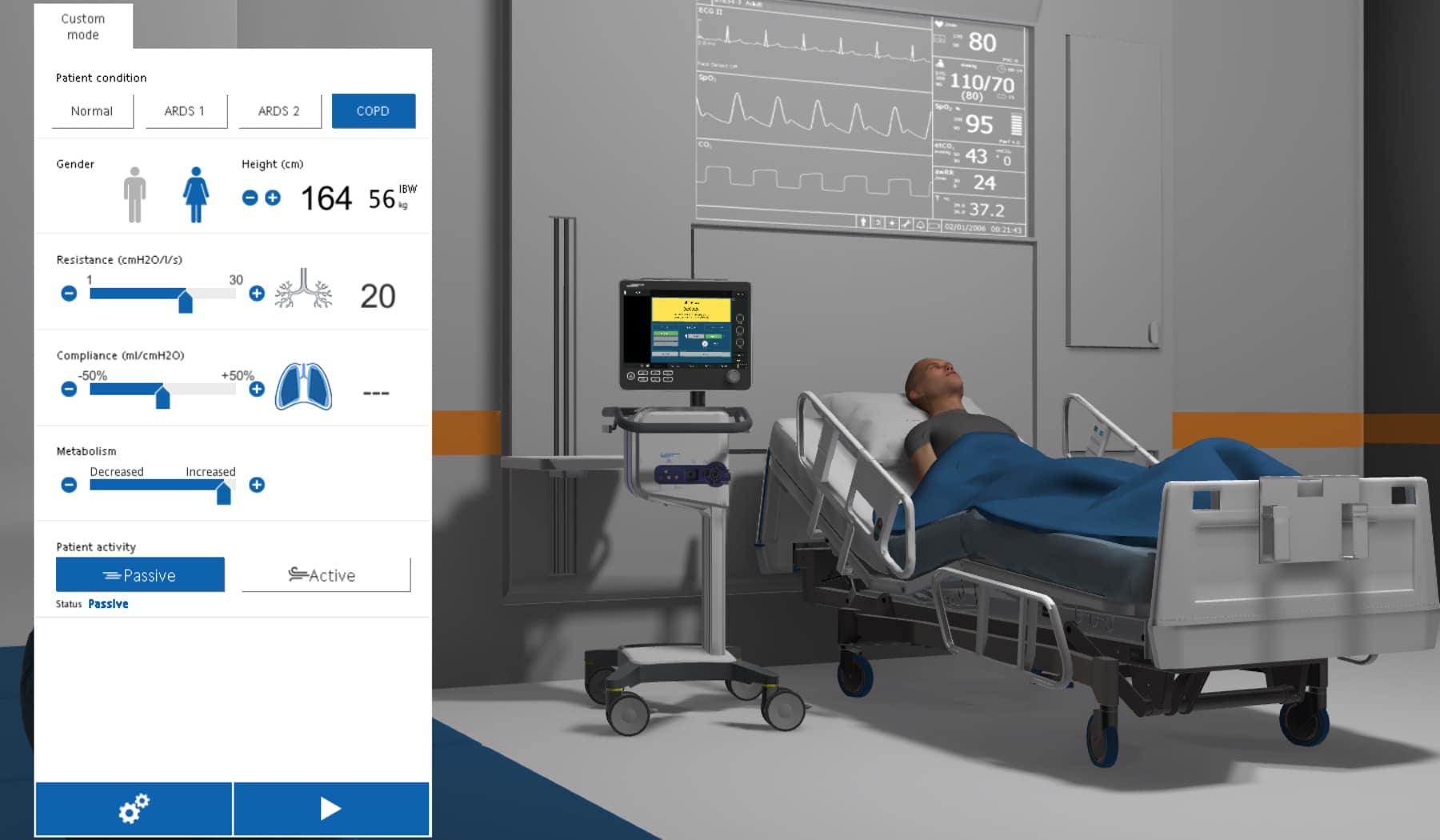 Un simulatore di ventilatore polmonare per iPad permette di formare i medici con l’emergenza COVID-19