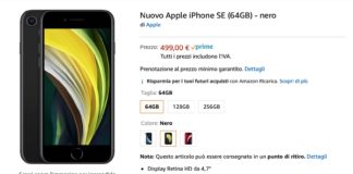 iPhone SE 2020 su Amazon: spedito il 24 aprile