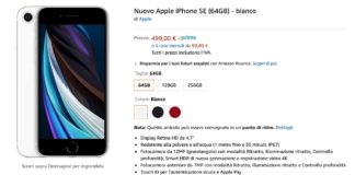 iPhone SE 2020 in vendita anche su Amazon: per alcune versioni spedizione rapida