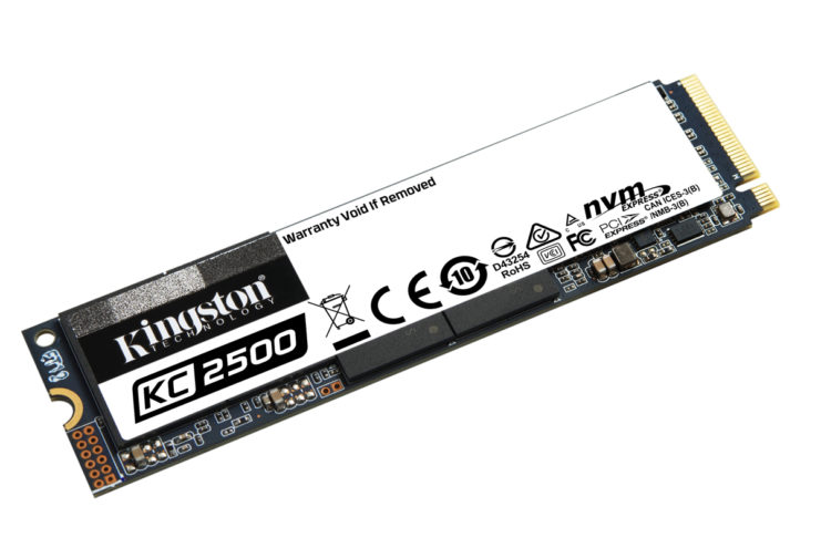 Kingston ha presentato l’SSD di prossima generazione NVMe PCIe KC2500