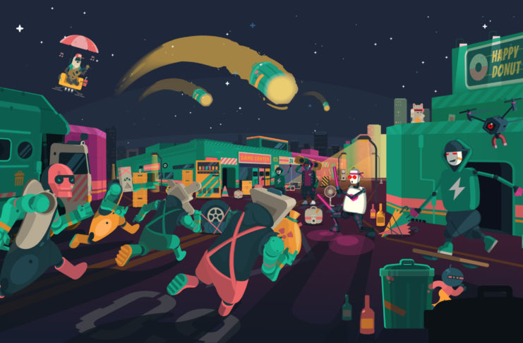 Scrappers, su Apple Arcade l’indifferenziata diventa un gioco da combattimento