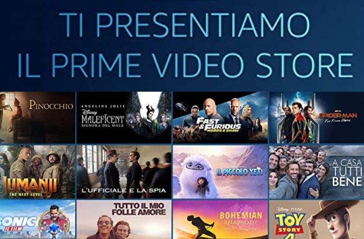 I film in anteprima si possono acquistare o noleggiare su Amazon Prime Video Store