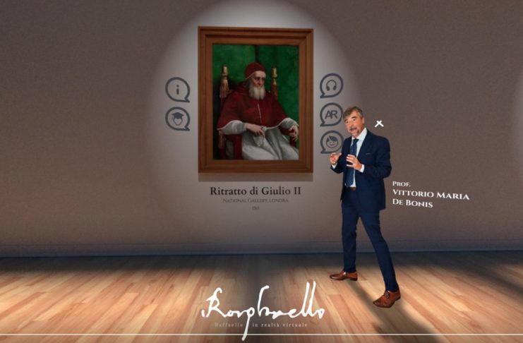 Raffaello VR: l’arte diventa virtuale grazie alla realtà aumentata