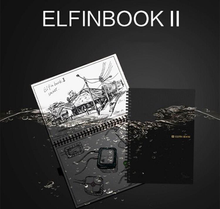 ELFIN Elfinbook2.0 B5 Notebook Riusabile Intelligente – Nero