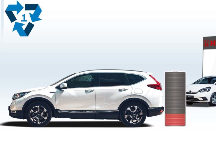 “Seconda vita” alle batterie di Honda Hybrid ed EV con la rigenerazione
