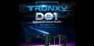 TronxyD01, stampante 3D ad alta precisione in offerta su eBay a 326 euro