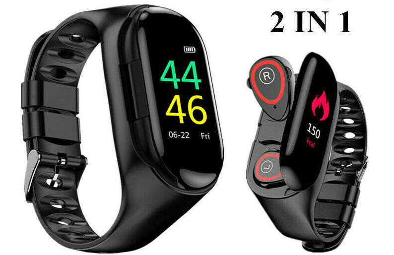 Ecco la smartband con auricolari True Wireless integrati, in offerta a 43,79 euro