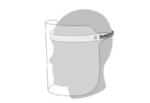 In un documento di Apple file e istruzioni per stampare da soli le visiere facciali