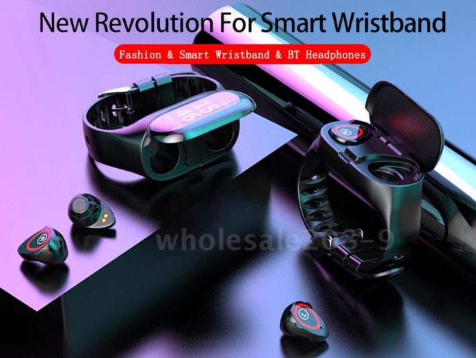 Ecco la smartband con auricolari True Wireless integrati, in offerta a 43,79 euro