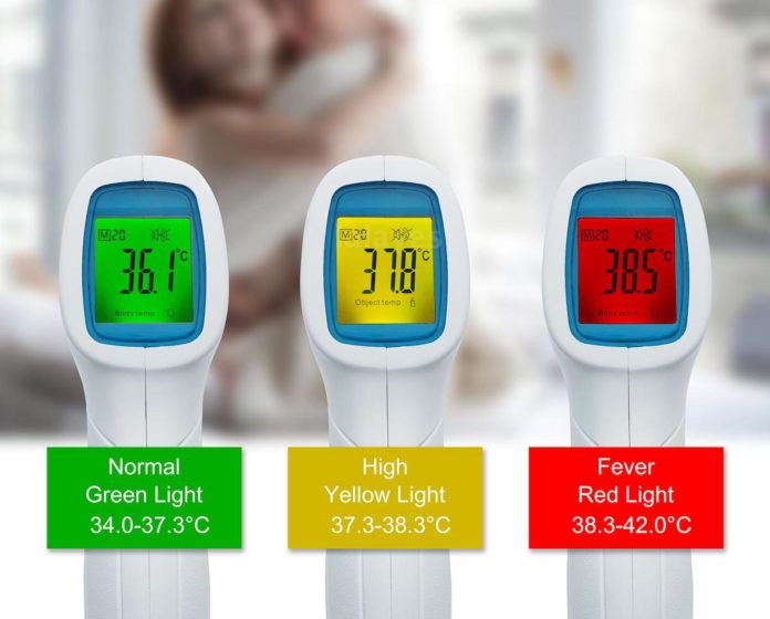 Il termometro elettronico L0H0 contactless in offerta su eBay a 42,99 euro