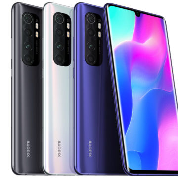 Xiaomi presenta Redmi Note 9 Pro, Redmi Note 9 e Mi Note 10 Lite