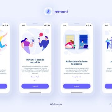 Immuni, ecco le schermate di come sarà l’app per contenere COVID-19
