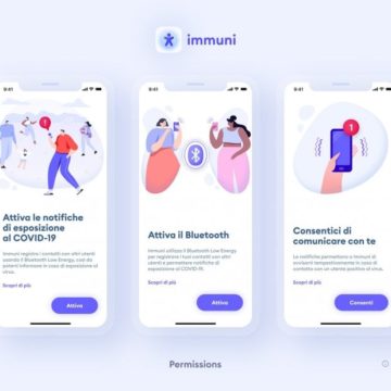 Immuni, ecco le schermate di come sarà l’app per contenere COVID-19