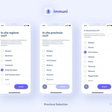 Immuni, ecco le schermate di come sarà l’app per contenere COVID-19
