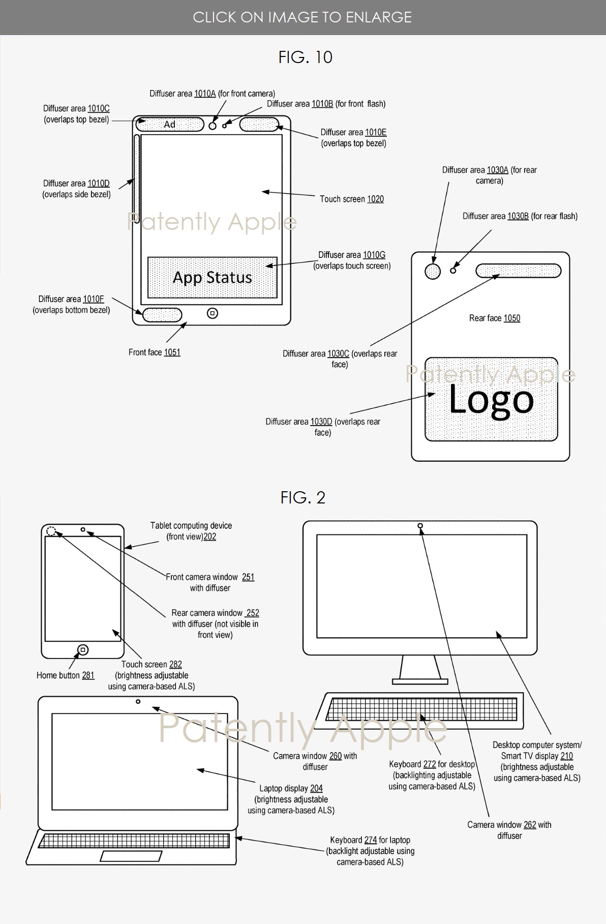 Apple ha brevetto dispositivi con la possibilità di mostrare messaggi nelle aree esterna del display Apple ha brevetto dispositivi con la possibilità di mostrare messaggi nelle aree esterna del display