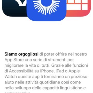 Apple promuove l’Accessibilità su App Store, web e nel video Today at Apple
