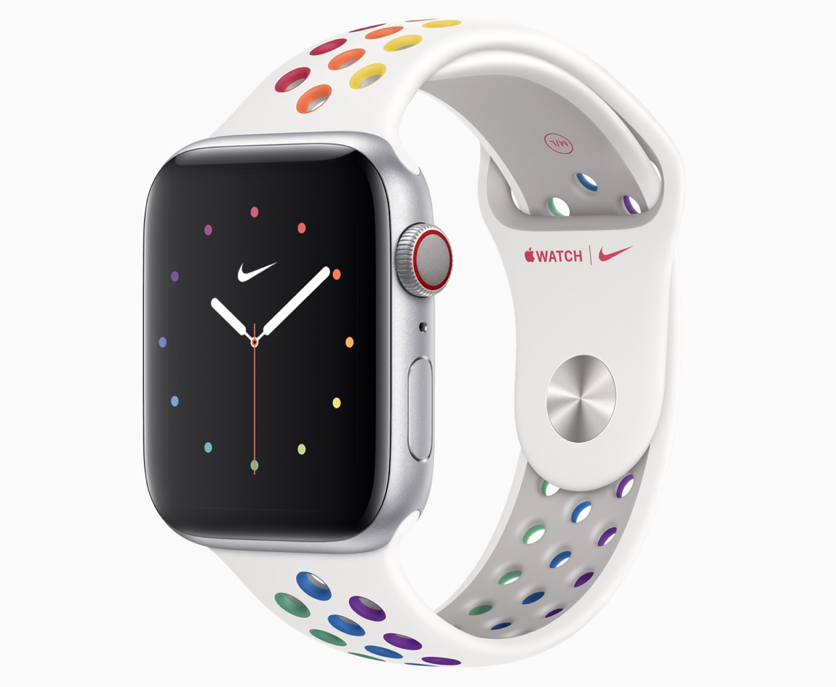 Apple e Nike presentano i nuovi cinturini Pride per Apple Watch