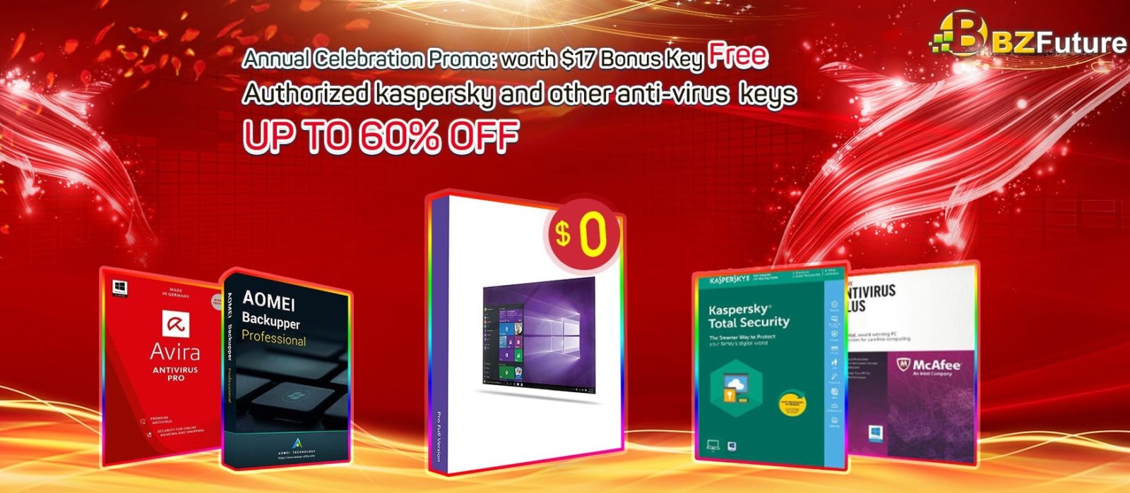 Software antivirus in sconto fino al 60% e gratis la licenza a Windows 10 Pro
