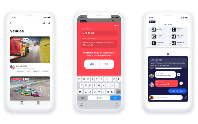 Venue, la nuova app Facebook per eventi live