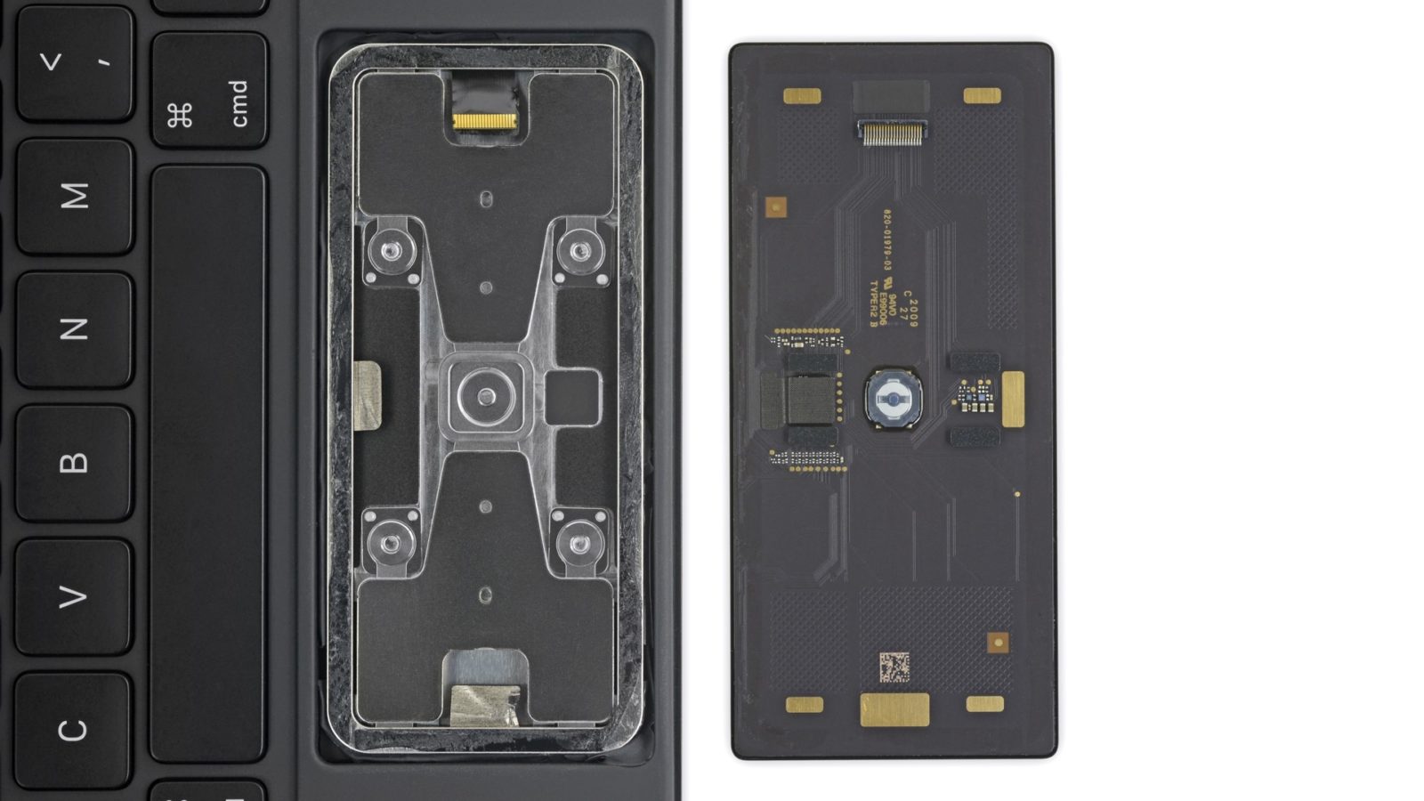 iFixit ha smontato il trackpad della Magic Keyboard per iPad Pro