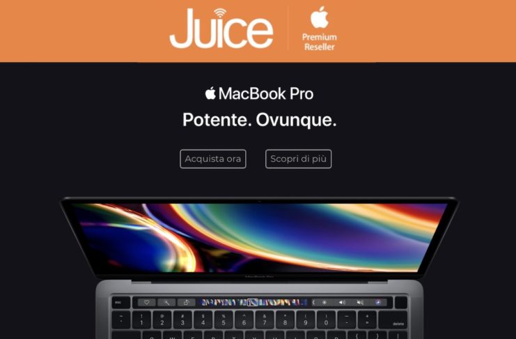 Continua il  lungoweekend di promozioni da Juice! I prodotti Apple scontati fino al 2 giugno.