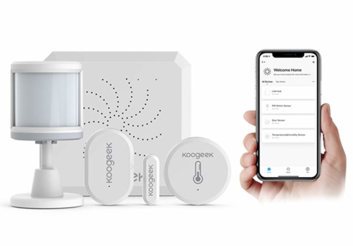 Casa smart con Koogeek: kit antifurto, lampadina RGB e sensore finestre a partire da 20,99 euro