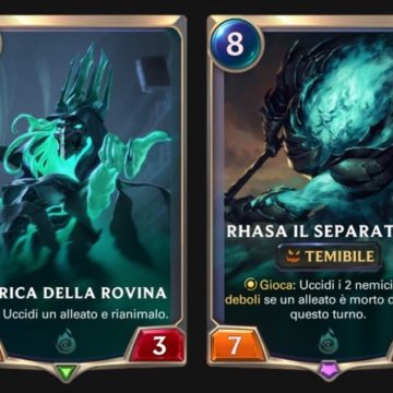 E’ arrivato Legends of Runeterra, lo strategico di carte per iPhone, iPad, Androd e PC