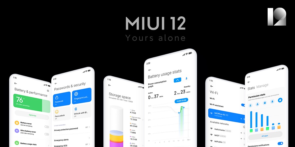 Xiaomi annuncia la MIUI 12, il sistema operativo realistico