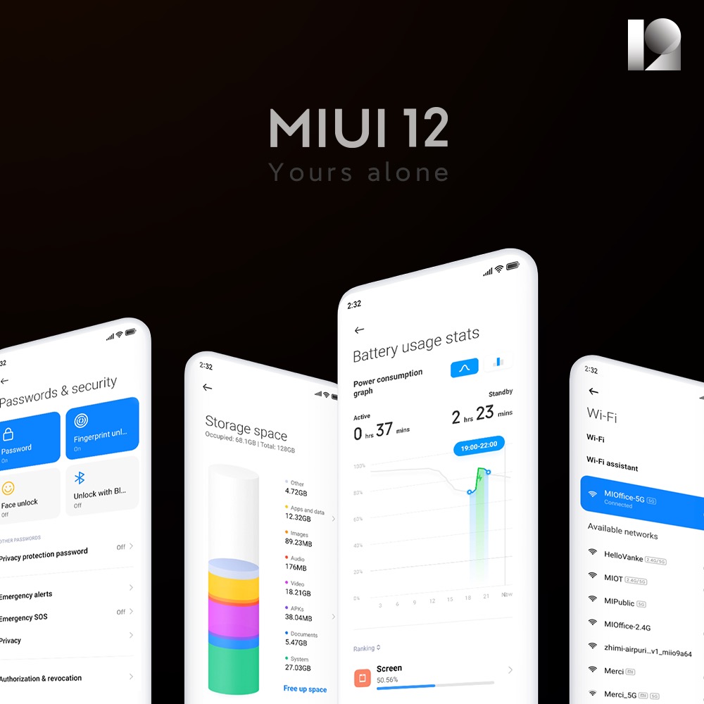 Xiaomi annuncia la MIUI 12, il sistema operativo realistico
