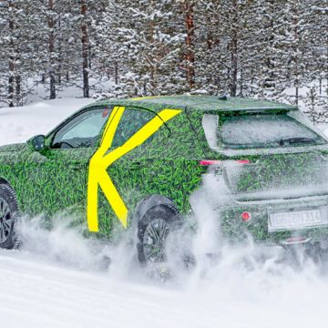 Il nuovo Opel Mokka in fase di collaudo su strada