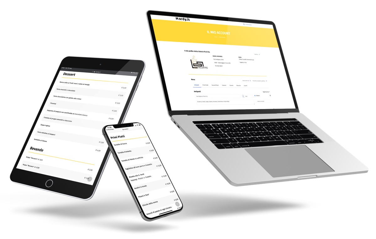 Menu anti-covid, con Mordy diventa digitale e finisce sullo smartphone