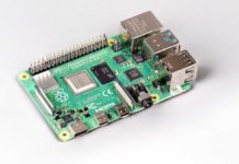 Raspberry Pi 4 con 8GB di RAM e Raspberry Pi OS a 64 bit
