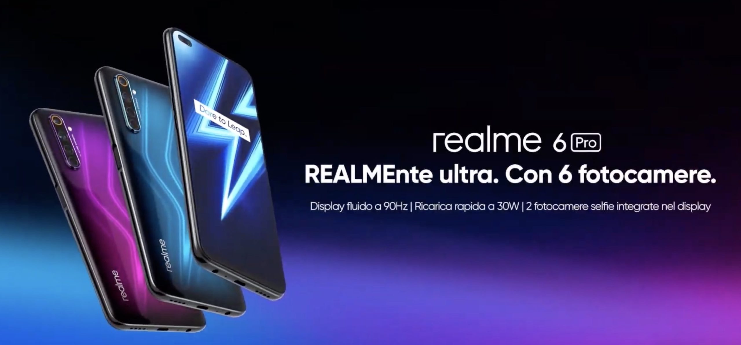 Realme 6 Pro e X50 Pro 5G ufficiali in Italia, disponibile a partire da oggi a 329 euro su Amazon Realme 6 Pro e X50 Pro 5G ufficiali in Italia, disponibile a partire da oggi a 329 euro su Amazon
